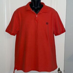 Chaps orange cotton polo shirt‎